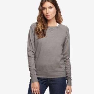 American Giant Essential grey crewneck sweater